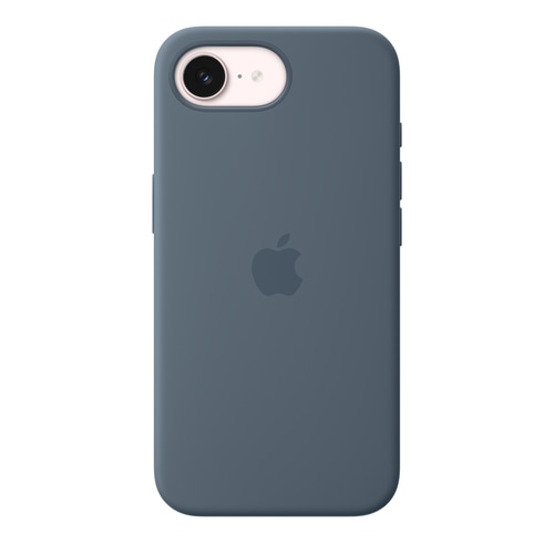 Apple iPhone 17e Silicone Case with MagSafe  Anchor Blue