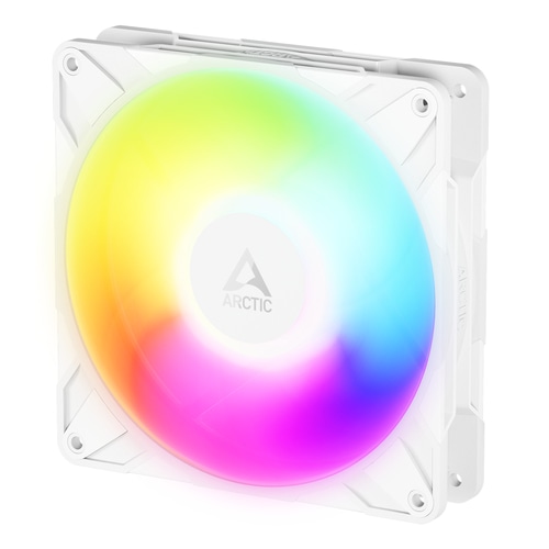 ARCTIC Freezer P14 Pro Reverse A-RGB (White) - 140 mm A-RGB PWM Fan with Cable Splitter
