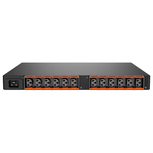 Vertiv VP5U21A0 power distribution unit (PDU) 12 AC outlet(s) 1U Black
