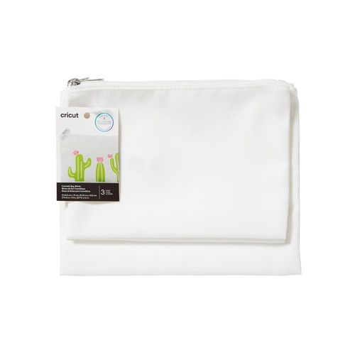 Cricut Cosmetic Bag Blanks printable textile