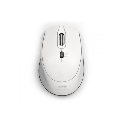 Port Designs 900714 mouse Ambidextrous RF Wireless + USB Type-C 1600 DPI