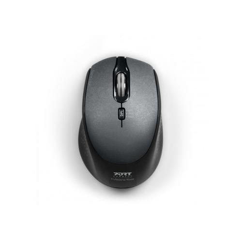 Port Designs 900713 mouse Ambidextrous RF Wireless + USB Type-C 1600 DPI