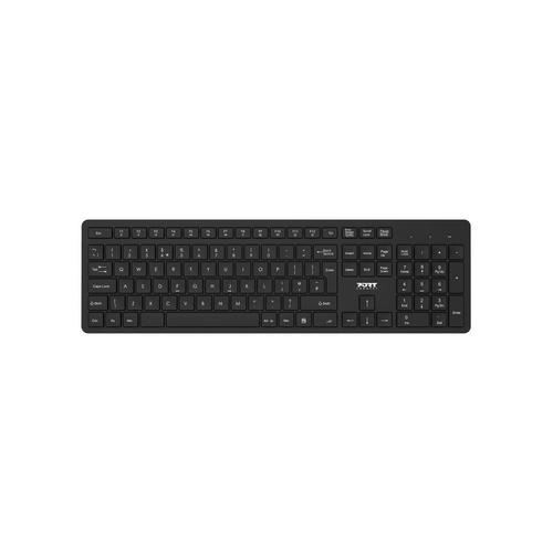 Port Designs 900904-UK keyboard Mouse included QWERTY UK English Black