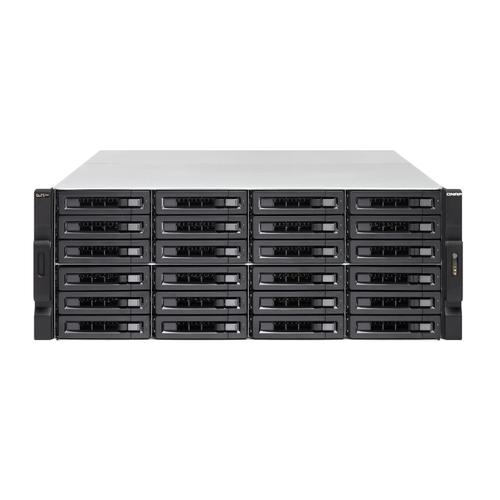 QNAP TS-h2483XU-RP NAS Rack (4U) Ethernet LAN Black E-2236