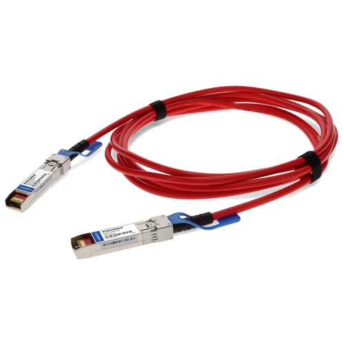 AddOn Networks SFP-H25G-CU3M-RD-AO InfiniBand/fibre optic cable 3 m SFP28 Red