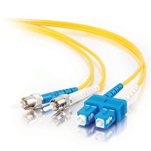Origin Storage KB-M8M7D fibre optic cable 20 m SC ST OFNR OS2 Yellow