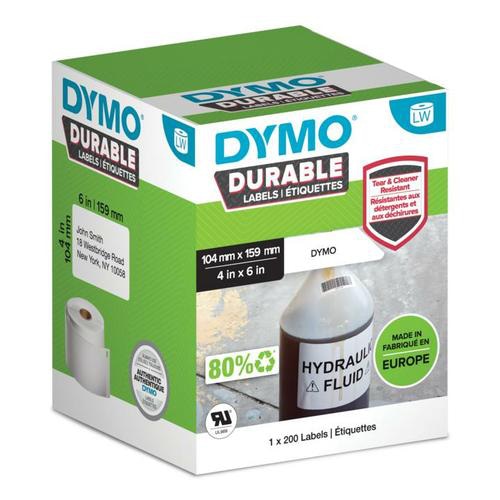 DYMO LabelWriter Durable Labels - 104 x 159mm