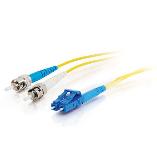 Origin Storage OSFTAG911.6L/P-7220 fibre optic cable 10 m LC ST OFNR OS2 Yellow