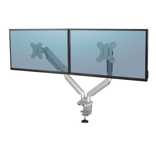 Fellowes Platinum Series Dual Monitor Arm - Silver