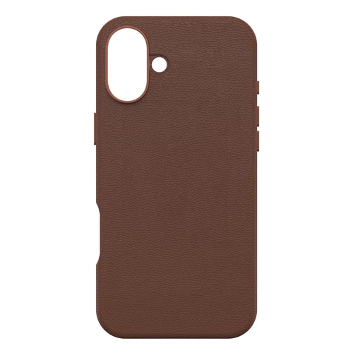 OtterBox Symmetry Series Cactus Leather for MagSafe for iPhone 16 Plus, Rich Adobe