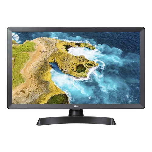 LG HD 24TQ510S-PZ 59.9 cm (23.6) Smart TV Wi-Fi Black, Grey 250 cd/m