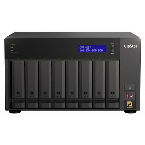 QNAP QVP-85A NAS/storage server Tower Ethernet LAN Black i5-8400T