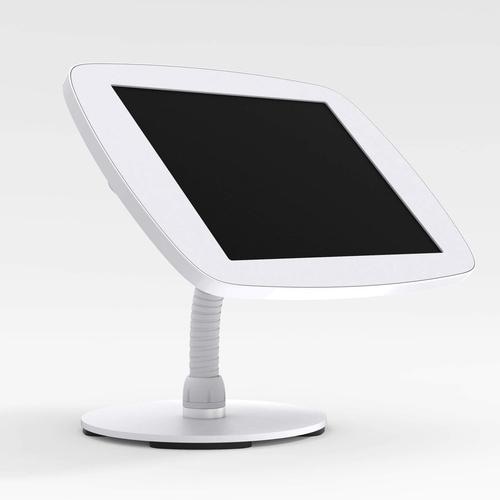 Bouncepad Counter Flex | Apple iPad Pro 4th & 5th Gen 12.9 (2020 - 2021) | White | Exposed Front Camera and Home Button