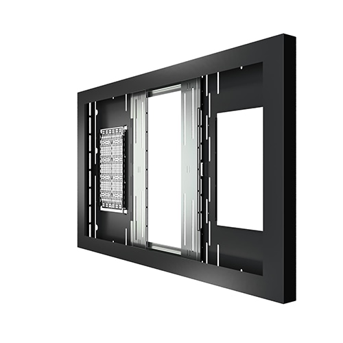 Chief Impact On-Wall Kiosk - Landscape 55 Black