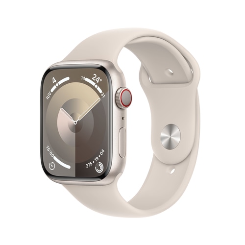 Apple Watch Series 9 (Demo) 45 mm Digital 396 x 484 pixels Touchscreen 4G Beige Wi-Fi GPS (satellite)