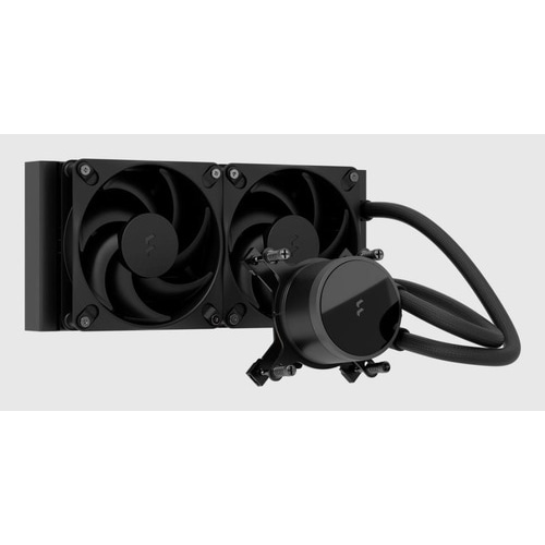 Fractal Design Radius 240 Black Processor All-in-one liquid cooler 12 cm 1 pc(s)