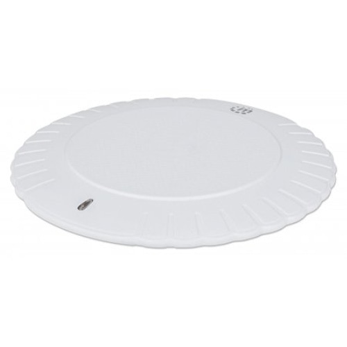 Manhattan Smartphone Wireless Charging Pad (Clearance Pricing), 5W charging, QI certified, White, Micro-USB to USB-A cable included, Micro-USB input into pad, USB-A wall charger/input required (not included), Cable 0.5m, Three Year Warranty, Boxed