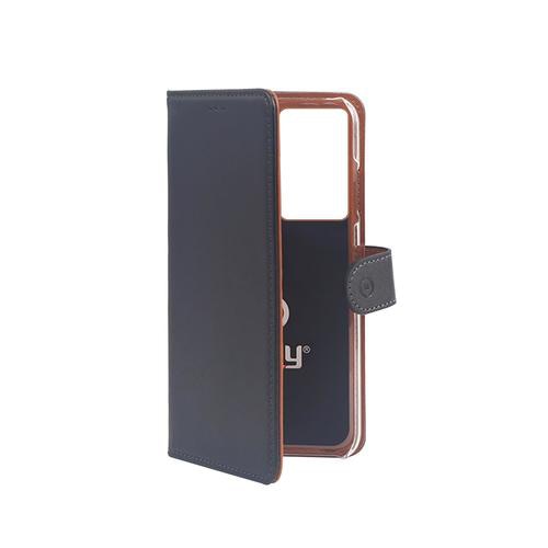 Celly Wally mobile phone case 17.3 cm (6.8) Folio Black, Brown