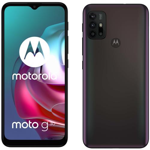 Motorola moto g30 16.5 cm (6.5) Hybrid Dual SIM Android 11 4G USB Type-C 4 GB 128 GB 5000 mAh Black