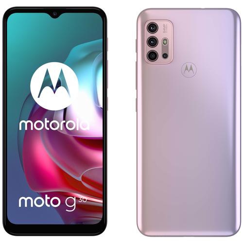 Motorola moto g30 16.5 cm (6.5) Hybrid Dual SIM Android 11 4G USB Type-C 4 GB 128 GB 5000 mAh Pink