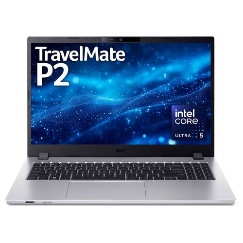 Acer TravelMate P2 TMP215-75 U5-125H 16GB 512GB W11P Intel Core Ultra 5 Laptop 39.6 cm (15.6) Full HD DDR5-SDRAM SSD Wi-Fi 6E (802.11ax) Windows 11 Pro Silver