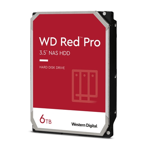 Western Digital Red Pro internal hard drive 6 TB 7200 RPM 256 MB 3.5 Serial ATA