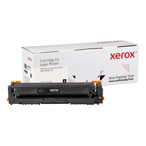 Everyday Black Toner compatible with HP 204A (CF530A), Standard Yield