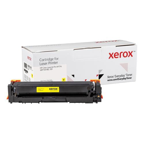 Everyday Yellow Toner compatible with HP 204A (CF532A), Standard Yield