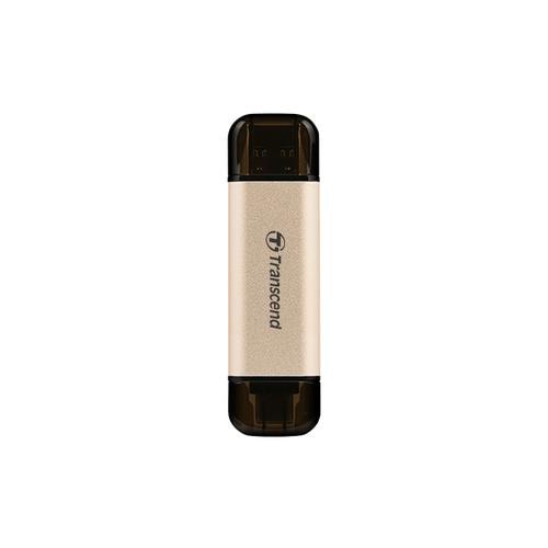 Transcend JetFlash 930C USB flash drive 256 GB USB Type-A / USB Type-C 3.2 Gen 1 (3.1 Gen 1) Gold