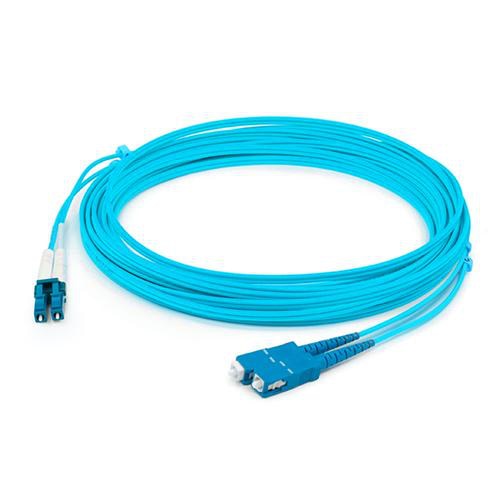 AddOn Networks PRO-SC-LC-3M5OM2LZ fibre optic cable 3 m OFNR OM2 Aqua colour