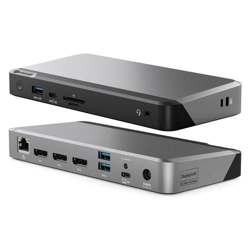 ALOGIC DX3 Triple 4K Display Universal Docking Station  with 100W Power Delivery