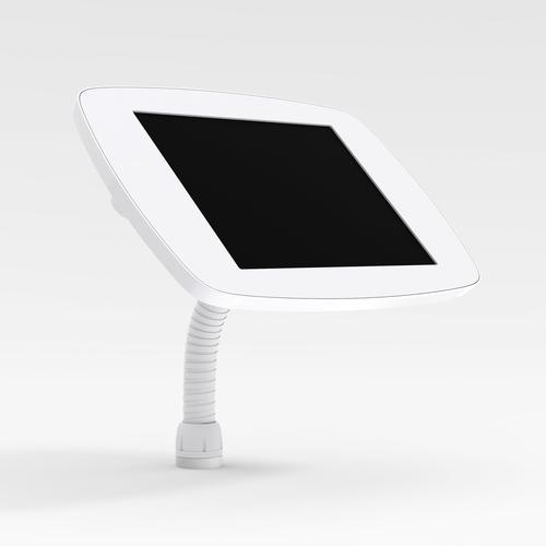 Bouncepad Flex | Samsung Galaxy Tab A7 10.4 (2020) | White | Exposed Front Camera and Home Button |