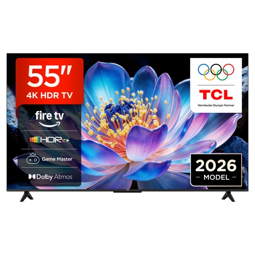 TCL 55V6D-UK TV 139.7 cm (55) 4K Ultra HD Smart TV Wi-Fi Black 270 cd/m