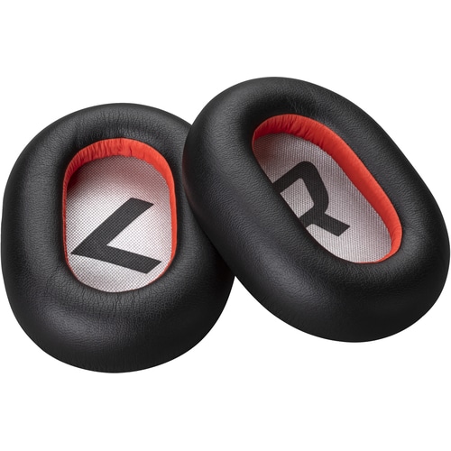 POLY PLY VOY 8200 BLK LTHRET EARCUSHIONS(2) Cushion/ring set