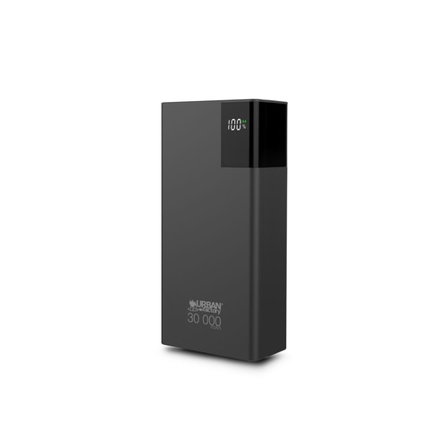 Urban Factory BIGEE: POWERBANK 30 000MAH USB-C IN & OUT WITH LCD SCREEN