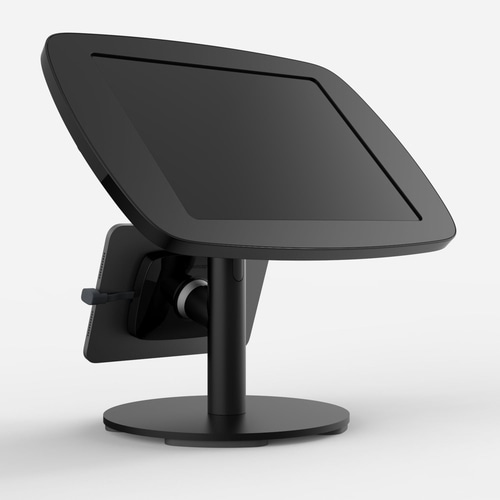 Bouncepad Original Twin + Counter Base | Apple iPad Pro 3rd, 4th, 5th and 6th Gen 12.9 (2018 - 2022) | Black | Exposed Front Camera and Home Button