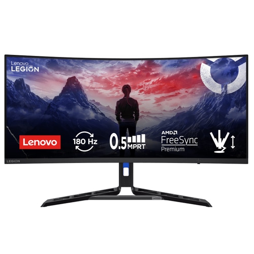 Lenovo Legion R34w-30 computer monitor 86.4 cm (34) 3440 x 1440 pixels Wide Quad HD LCD Black