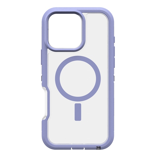OtterBox Defender Series XT Clear for MagSafe for iPhone 16 Pro Max, Lavander Haze