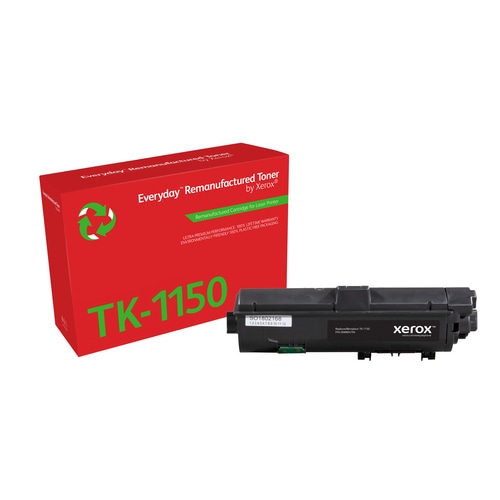 Everyday Remanufactured Everyday Black Remanufactured Toner by Xerox compatible with Kyocera TK-1150, Standard capacity