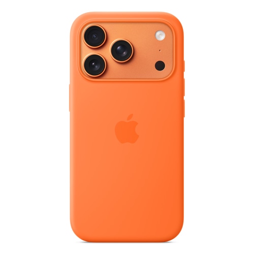 Apple iPhone 17 Pro Silicone Case with MagSafe  Orange