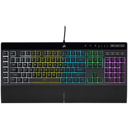 Corsair K55 RGB PRO keyboard USB QWERTY UK English Black
