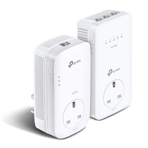 TP-Link AV1300 Gigabit Passthrough Powerline ac Wi-Fi Kit