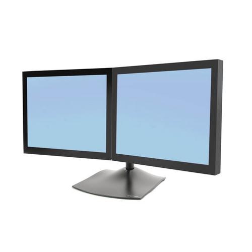 Ergotron DS Series DS100 Dual Monitor Desk Stand, Horizontal 61 cm (24) Black