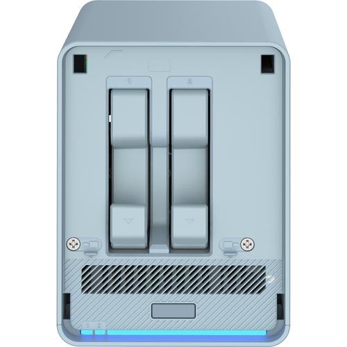 QNAP QMiroPlus-201W NAS Desktop Ethernet LAN Blue J4125