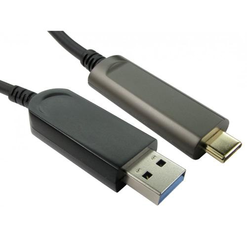 Cables Direct AOCUSB3C-921-10 USB cable 10 m USB 3.2 Gen 1 (3.1 Gen 1) USB A USB C Black