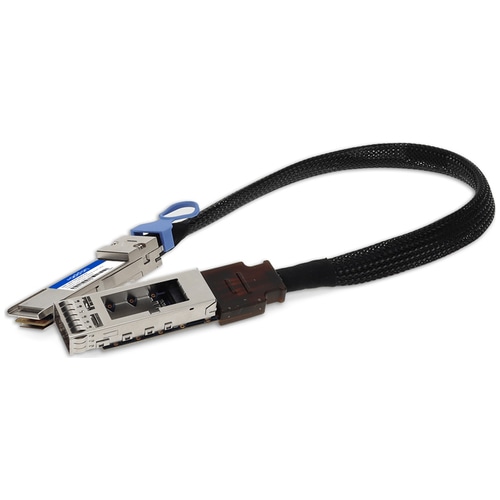 AddOn Networks QSFP-100G-EXT22CM-AO InfiniBand/fibre optic cable 0.22 m QSFP28 Black