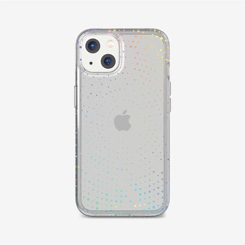 Tech21 Evo Sparkle mobile phone case 15.5 cm (6.1) Cover Multicolour, Transparent