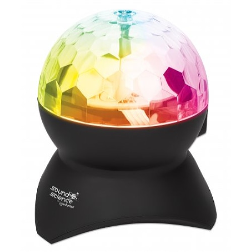 Manhattan Sound Science Disco Light Ball Bluetooth Speaker (Clearance Pricing), FM Radio, Decent Sound Output (3W), 8 hour Playback time, Integrated Controls, Range 10m, microSD card reader, Aux 3.5mm, USB-A charging cable incl, Bluetooth 5.0, 3 Years Warranty
