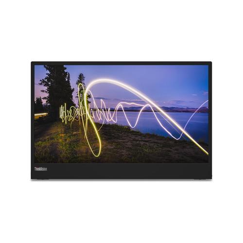Lenovo ThinkVision M15 39.6 cm (15.6) 1920 x 1080 pixels Full HD LED Black