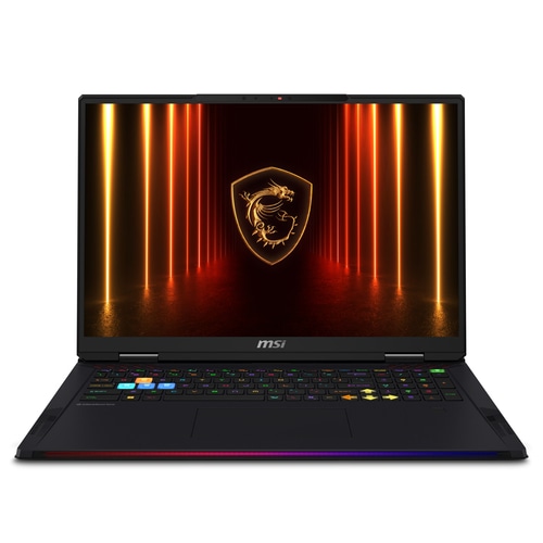 MSI Raider 18 HX AI A2XWIG-010UK Intel Core Ultra 9 285HX Laptop 45.7 cm (18) UHD+ 64 GB DDR5-SDRAM 4 TB SSD NVIDIA GeForce RTX 5080 Wi-Fi 7 (802.11be) Windows 11 Home Advanced Black